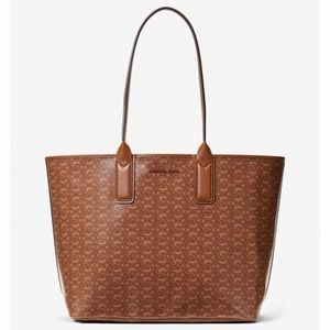 Michael Kors Jodie Large Logo Jacquard Tote Bag